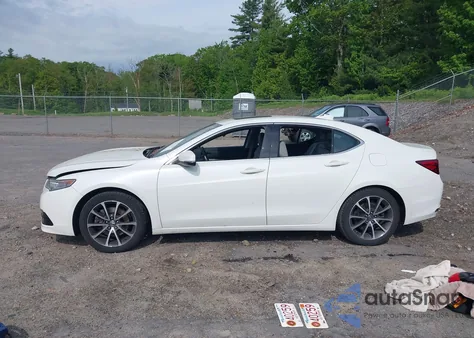 2015 Acura Tlx V6 Tech z USA, uszkodzony, nr VIN 19UUB2F5XFA009352